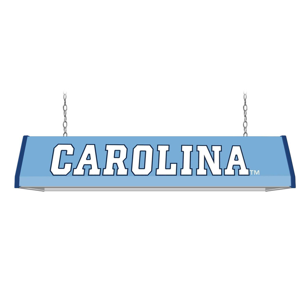 North Carolina Tar Heels Standard Pool Table Light - Carolina Blue / NC Cap