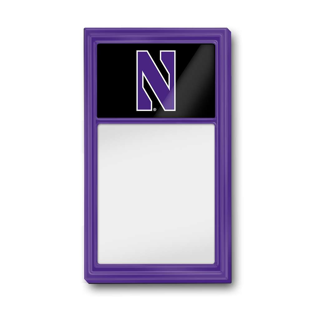 Northwestern Wildcats Dry Erase Note Board - Black | The Fan-Brand | NCNWWC-610-01C