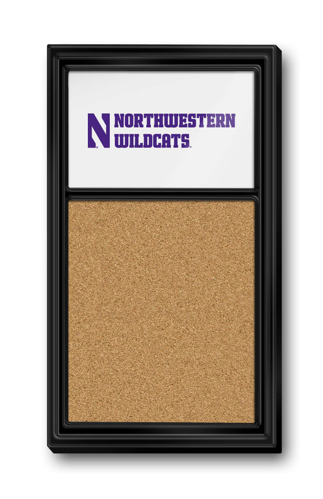 Northwestern Wildcats NU - Cork Note Board | The Fan-Brand | NCNWWC-640-03