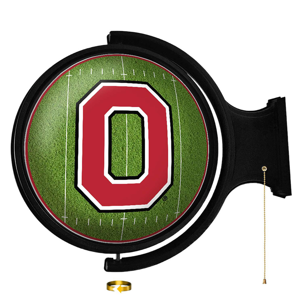 Ohio State Buckeyes On the 50 - Rotating Lighted Wall Sign | The Fan-Brand | NCOHST-115-22