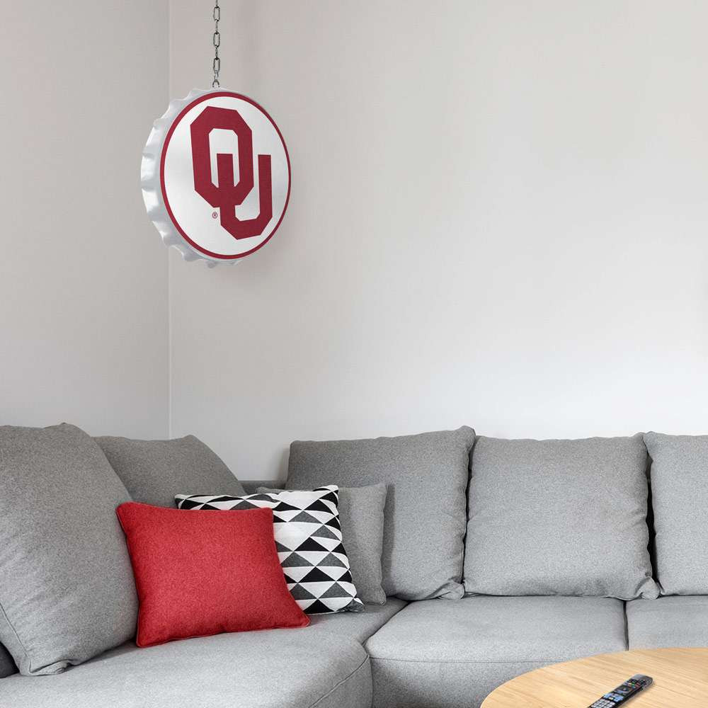 Oklahoma Sooners Bottle Cap Dangler