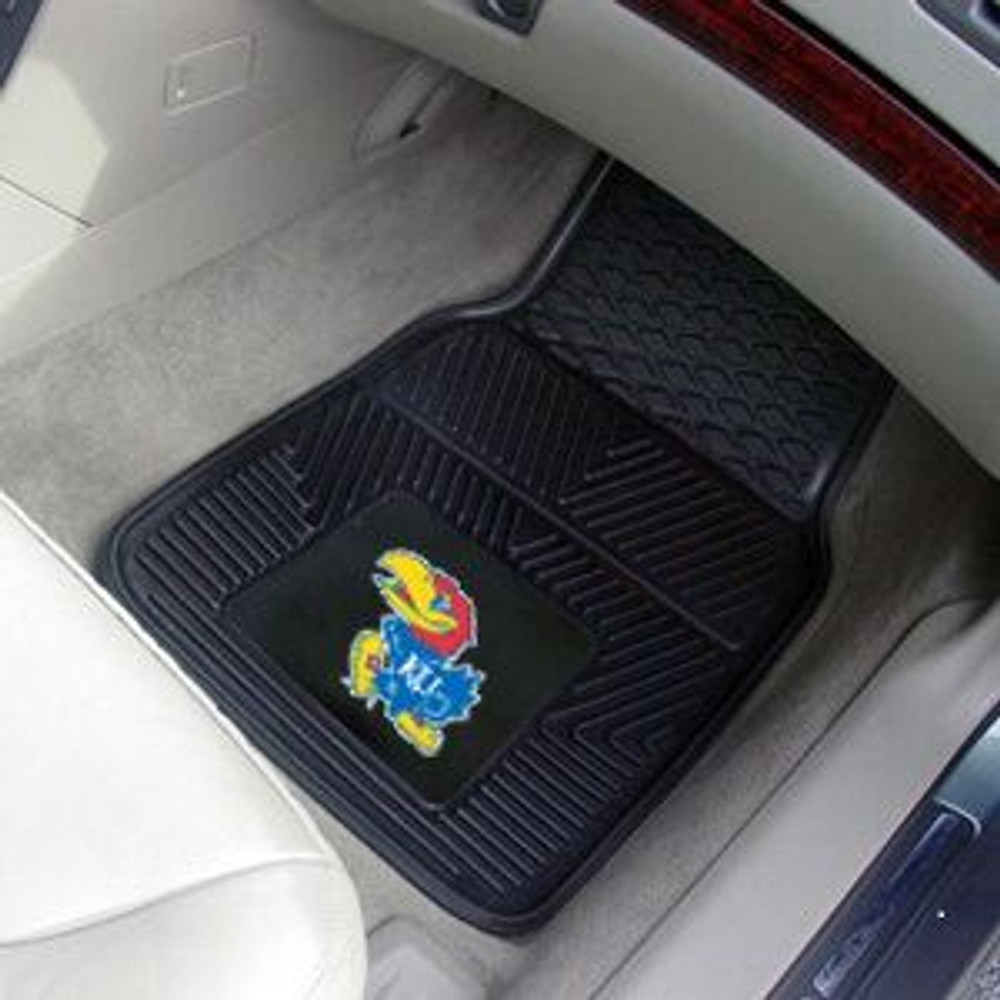 Kansas Jayhawks Heavy Duty Car Mats | Fanmats | 8914