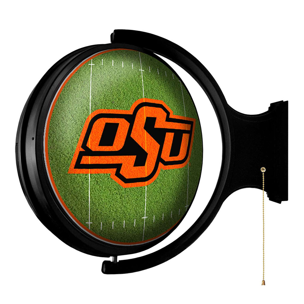 Oklahoma State Cowboys On the 50 - Rotating Lighted Wall Sign
