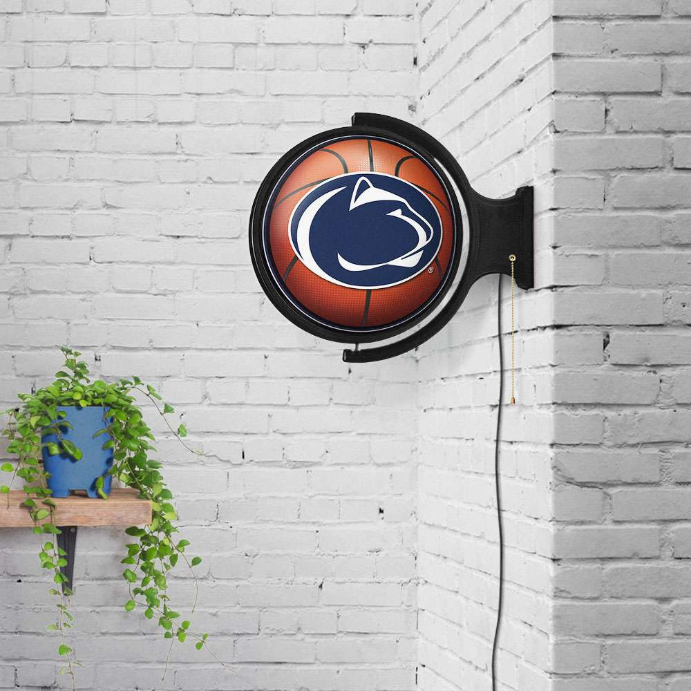 Penn State Nittany Lions Basketball -  Rotating Lighted Wall Sign