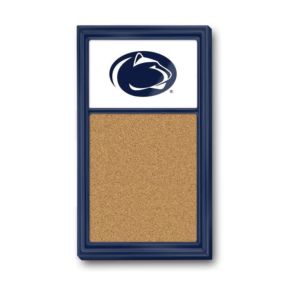 Penn State Nittany Lions Cork Note Board - White / Blue Frame | The Fan-Brand | NCPNST-640-01C