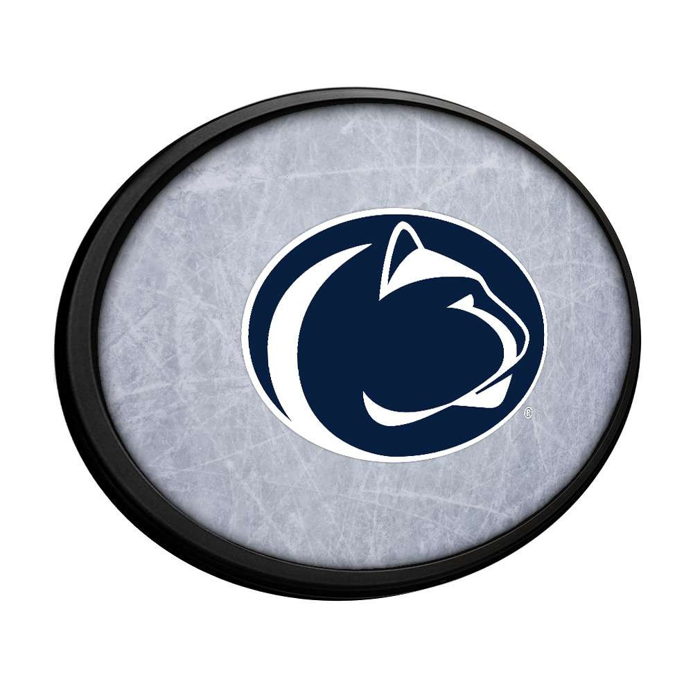 Penn State Nittany Lions Ice Rink -  Oval Slimline Lighted Wall Sign