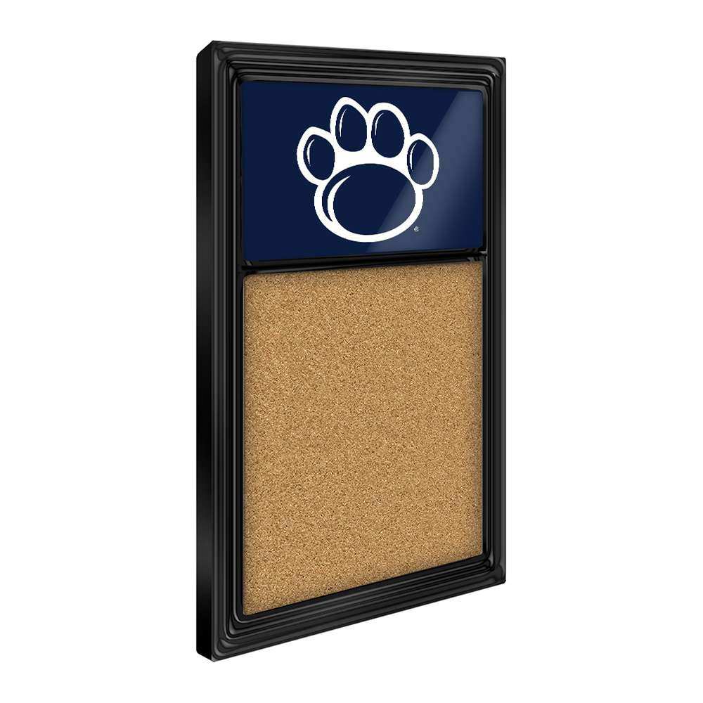 Penn State Nittany Lions Paw - Cork Note Board - Blue