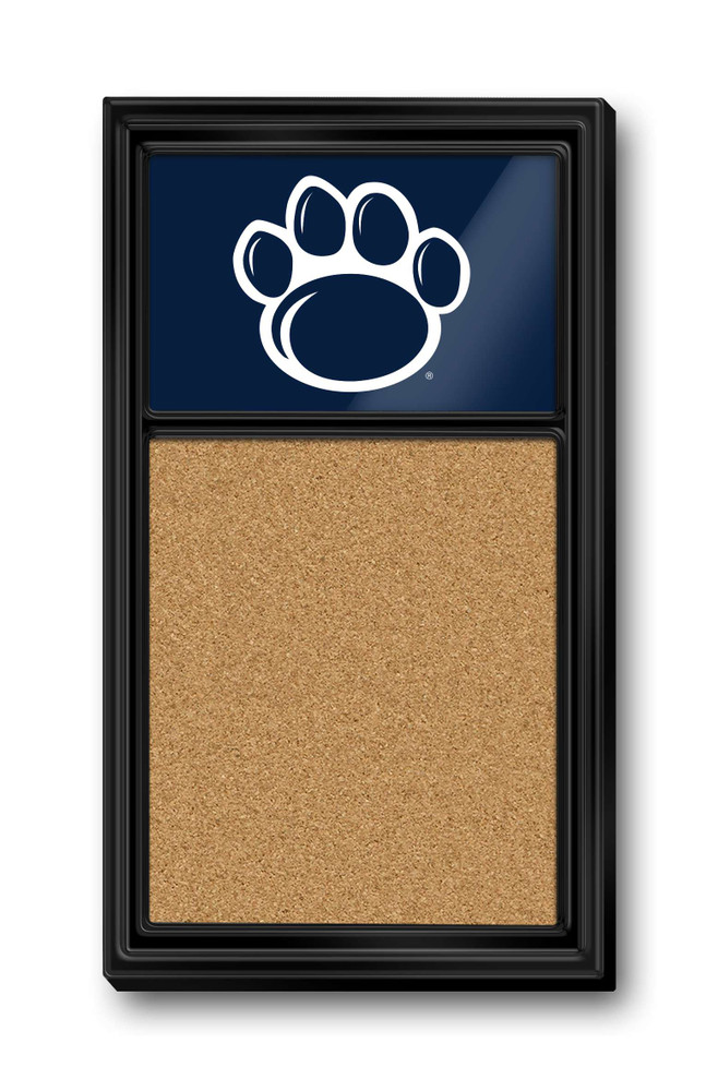 Penn State Nittany Lions Paw - Cork Note Board - Blue | The Fan-Brand | NCPNST-640-02B