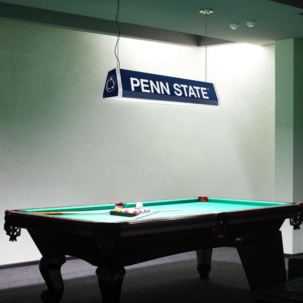 Penn State Nittany Lions Standard Pool Table Light - Blue