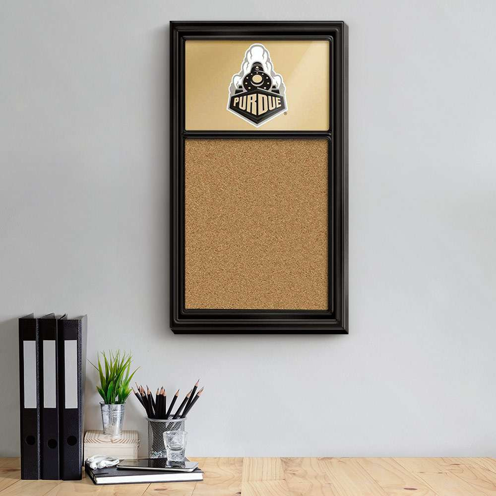 Purdue Boilermakers Boilermaker Special - Cork Noteboard - Black