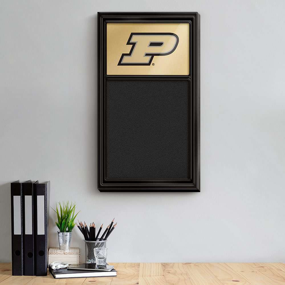 Purdue Boilermakers Chalk Noteboard - Gold