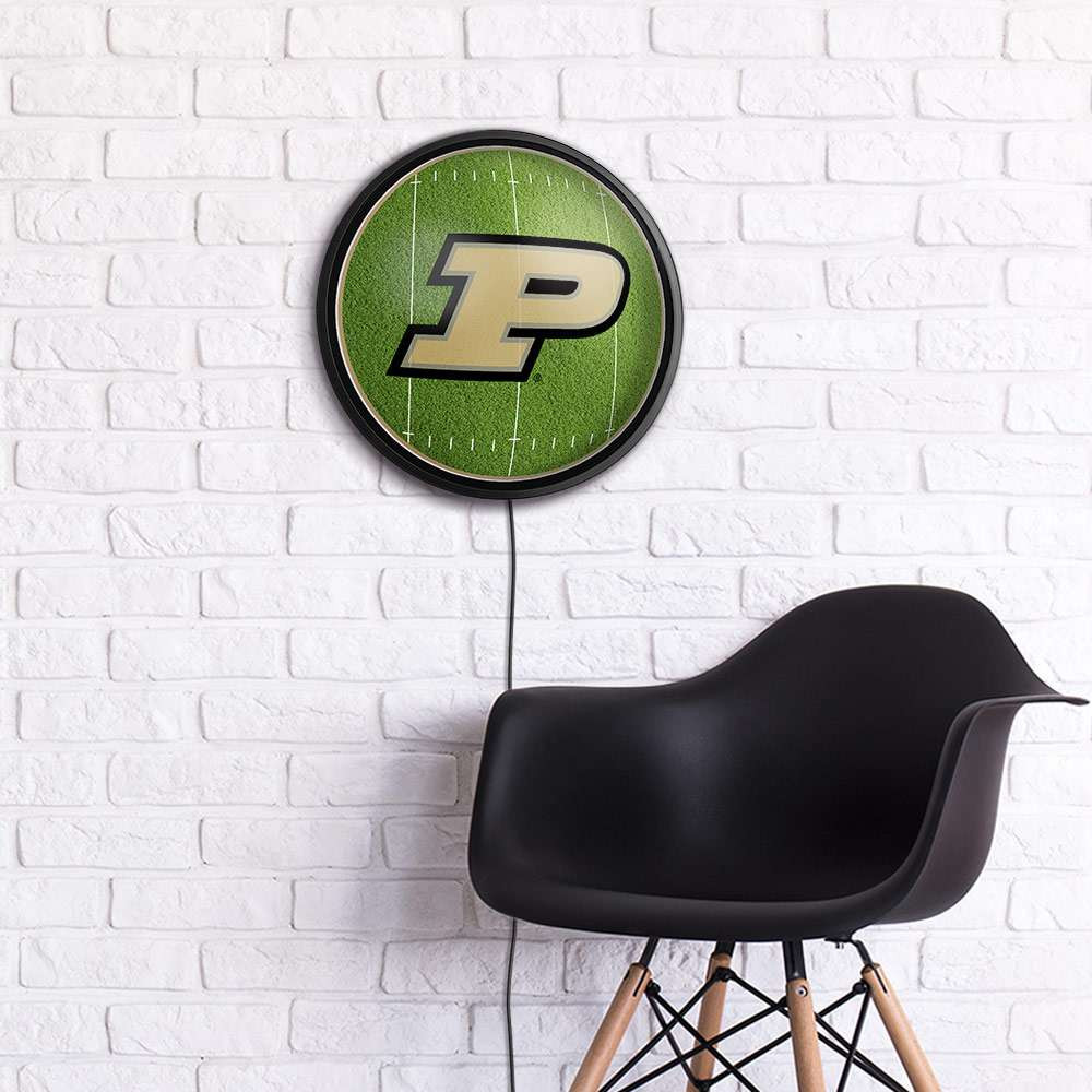 Purdue Boilermakers On the 50 - Slimline Lighted Wall Sign