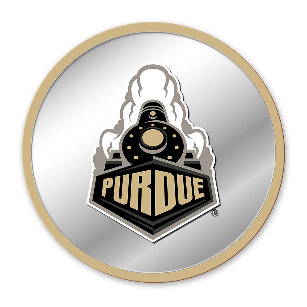 Purdue Boilermakers Special - Modern Disc Mirrored Wall Sign | The Fan-Brand | NCPURD-235-02B