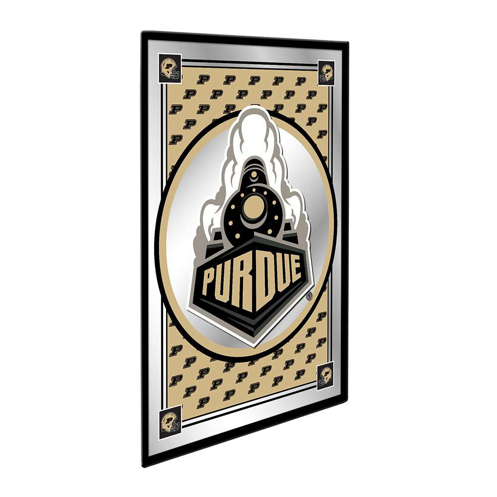 Purdue Boilermakers Team Spirit, Special - Framed Mirrored Wall Sign