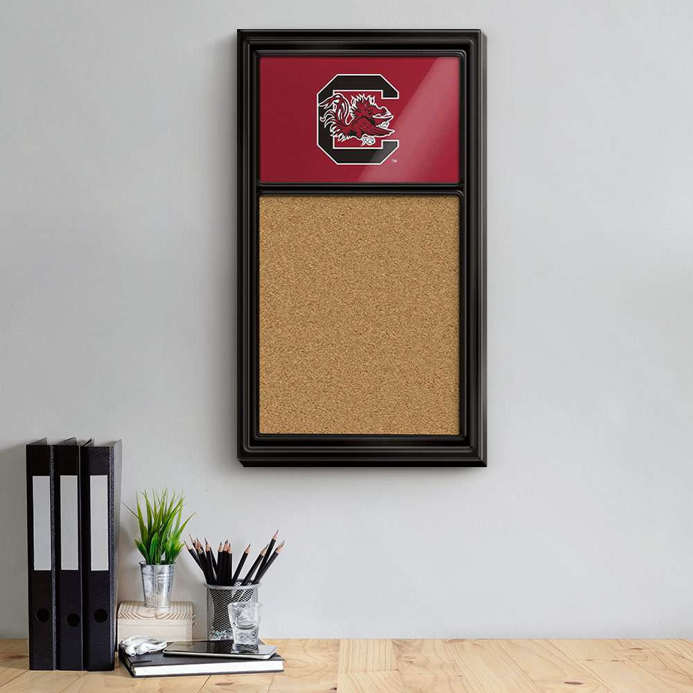 South Carolina Gamecocks Cork Note Board