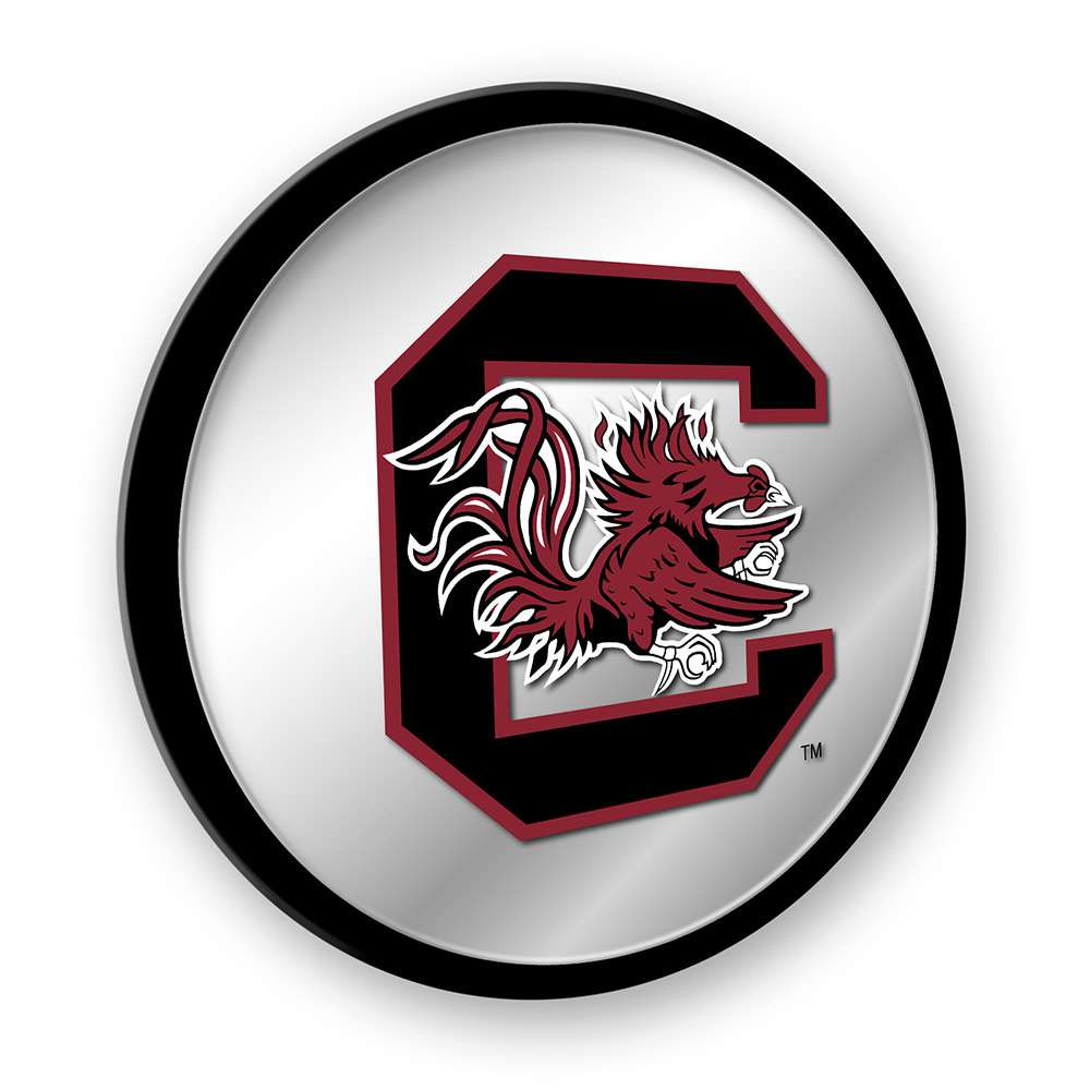 South Carolina Gamecocks Modern Disc Mirrored Wall Sign