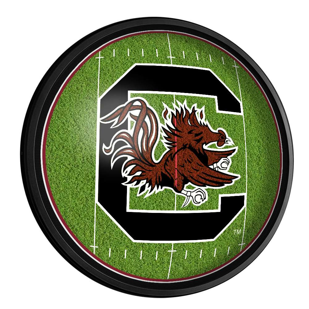 South Carolina Gamecocks On the 50 - Slimline Lighted Wall Sign | The Fan-Brand | NCSCGC-130-22