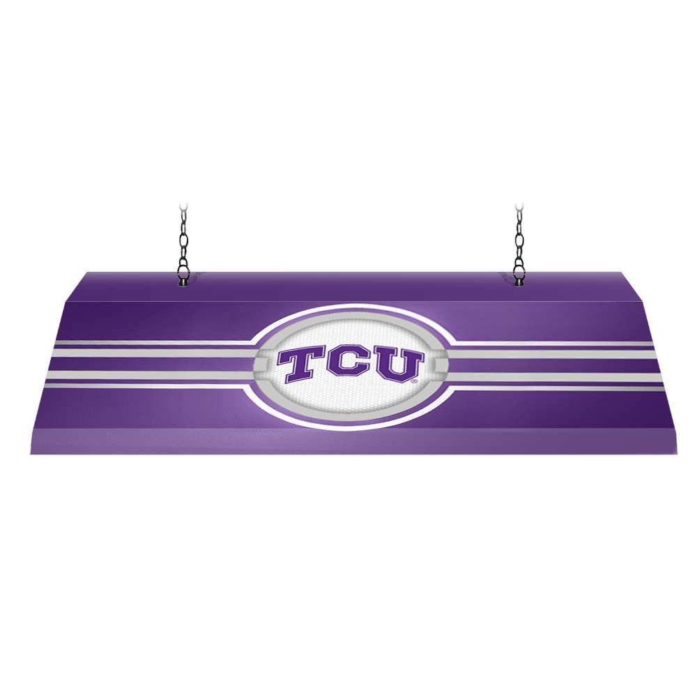 TCU Horned Frogs Edge Glow Pool Table Light - Purple