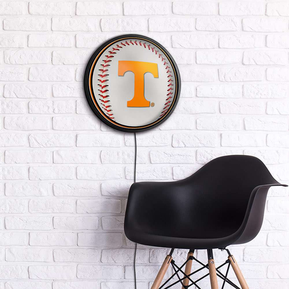 Tennessee Volunteers Baseball - Slimline Lighted Wall Sign