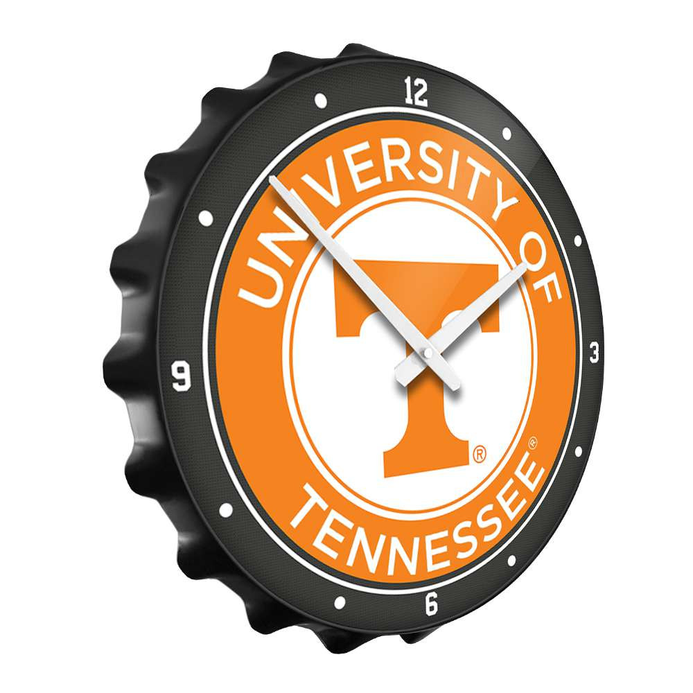 Tennessee Volunteers Bottle Cap Wall Clock