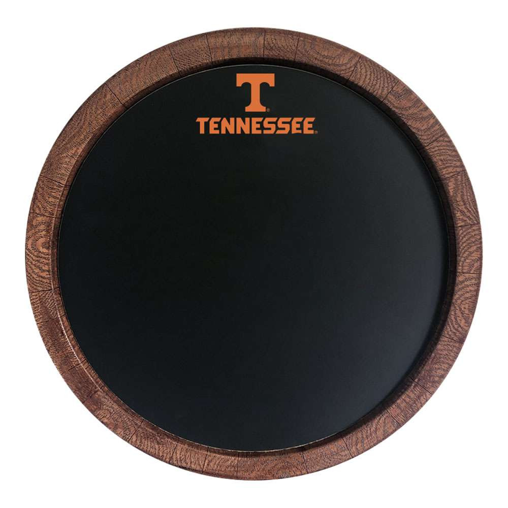 Tennessee Volunteers Chalkboard Faux Barrel Top Sign | The Fan-Brand | NCTENN-630-01