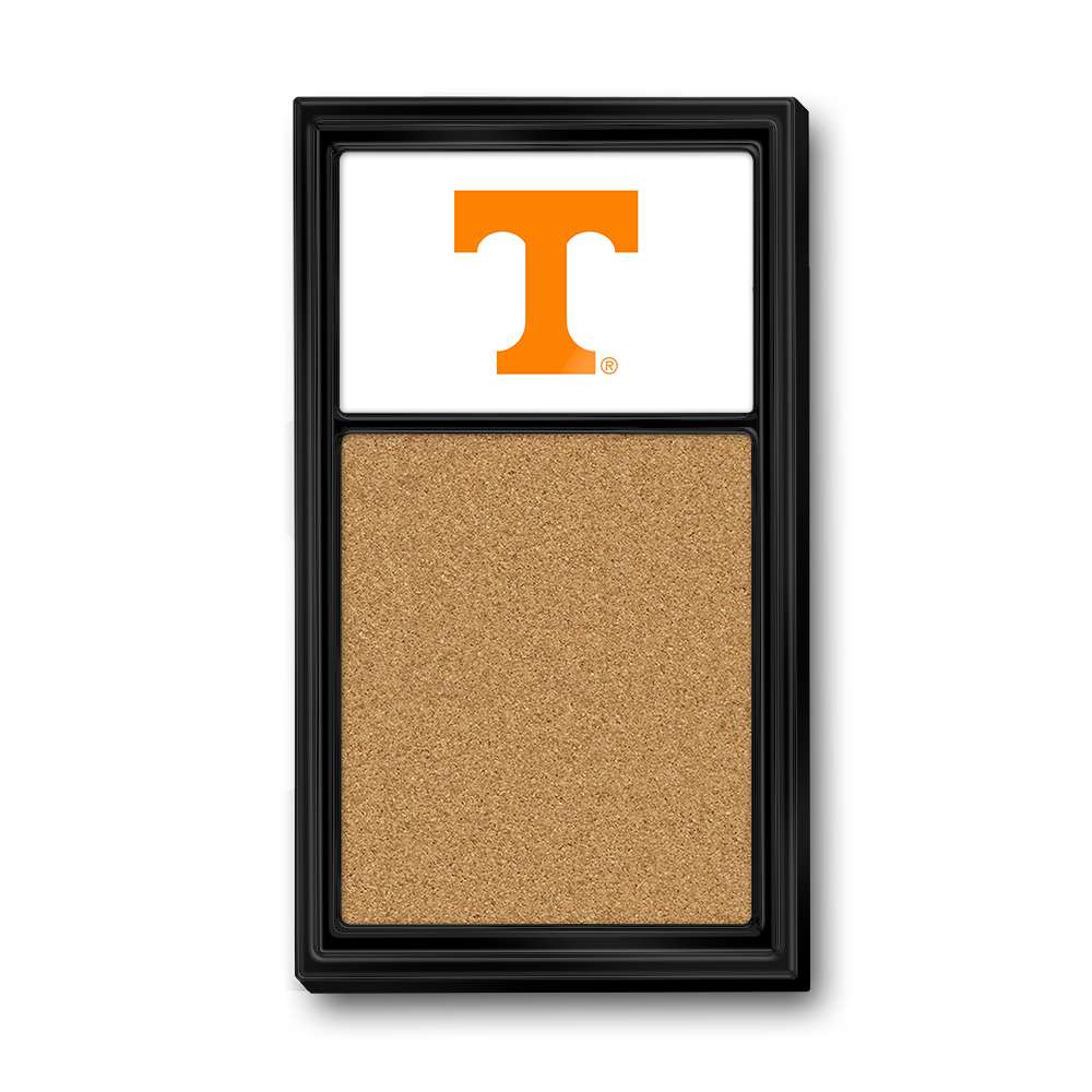 Tennessee Volunteers Cork Note Board - Black | The Fan-Brand | NCTENN-640-01B