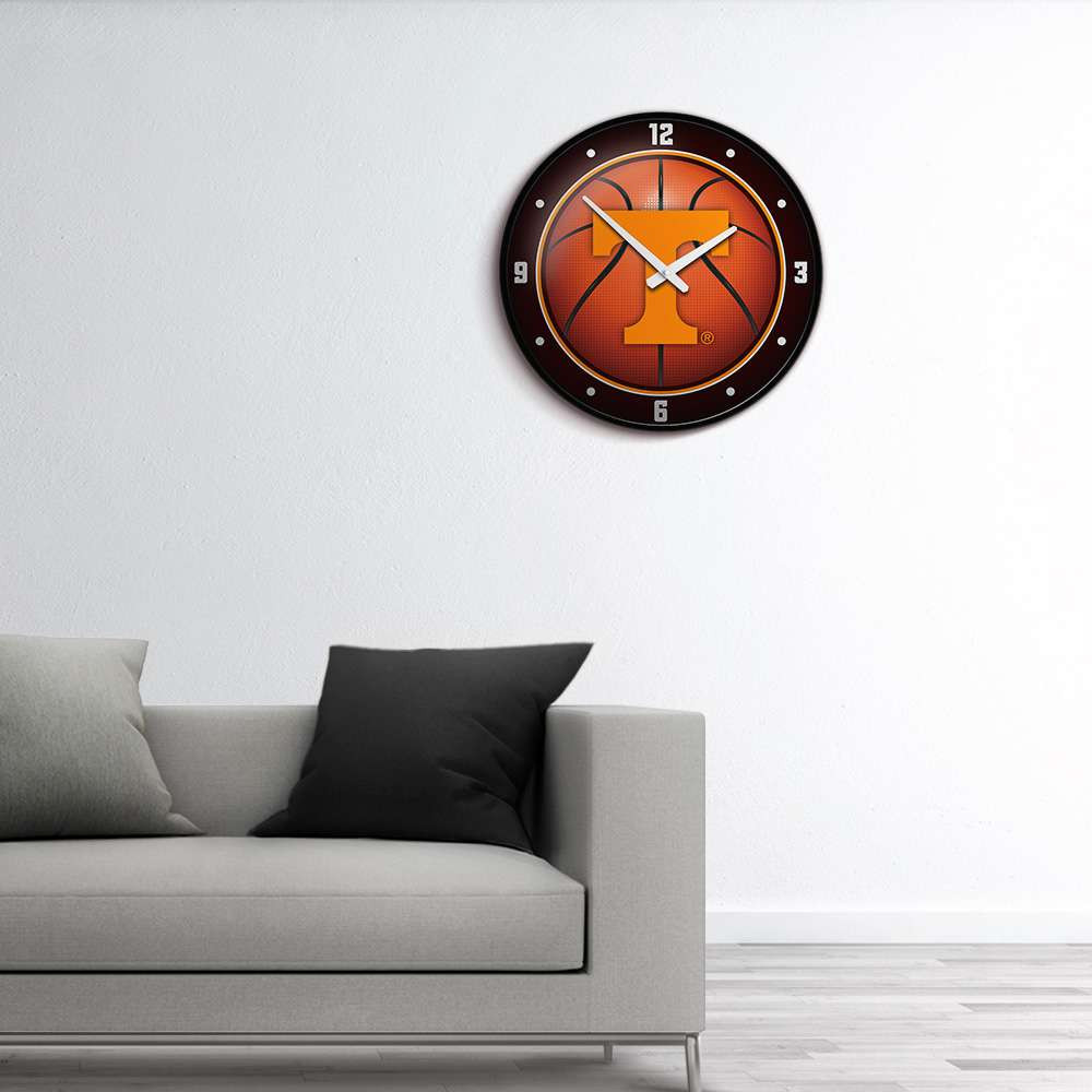 Tennessee Volunteers Mascot - Modern Disc Wall Clock