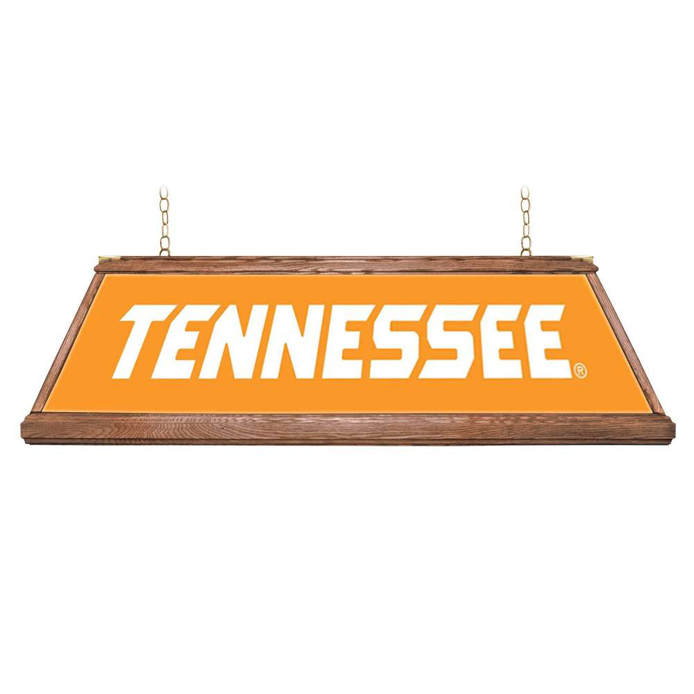 Tennessee Volunteers Premium Wood Pool Table Light