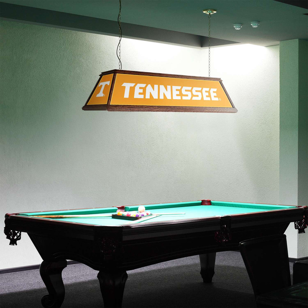 Tennessee Volunteers Premium Wood Pool Table Light