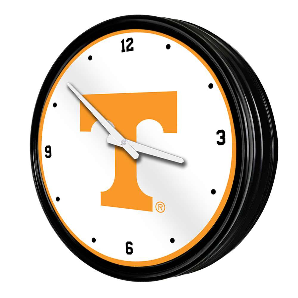 Tennessee Volunteers Retro Lighted Wall Clock
