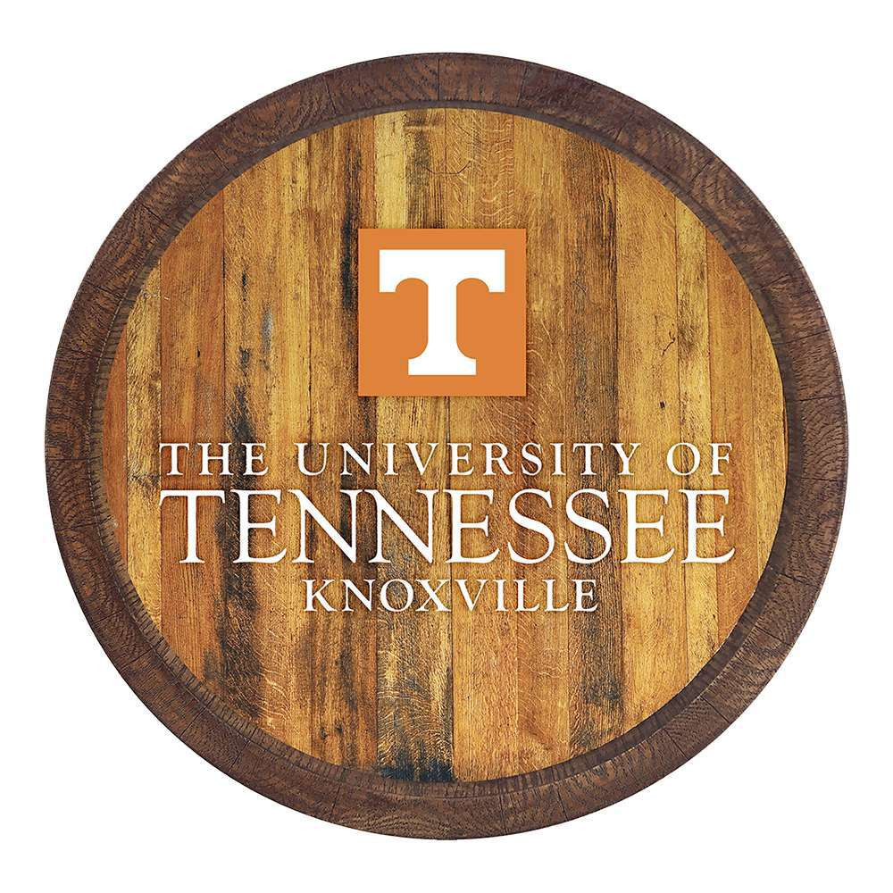 Tennessee Volunteers UT Knoxville - Faux Barrel Top Sign | The Fan-Brand | NCTENN-240-04
