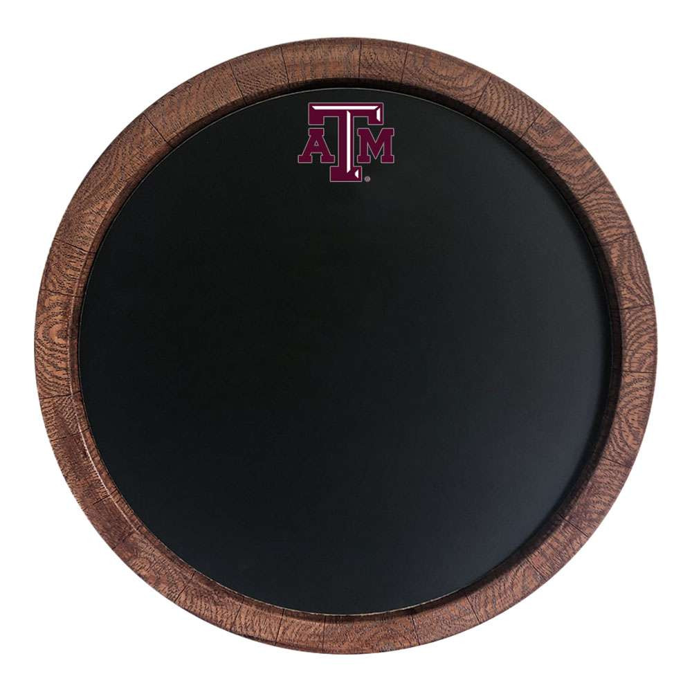 Texas A&M Aggies Chalkboard Faux Barrel Top Sign | The Fan-Brand | NCTXAM-630-01