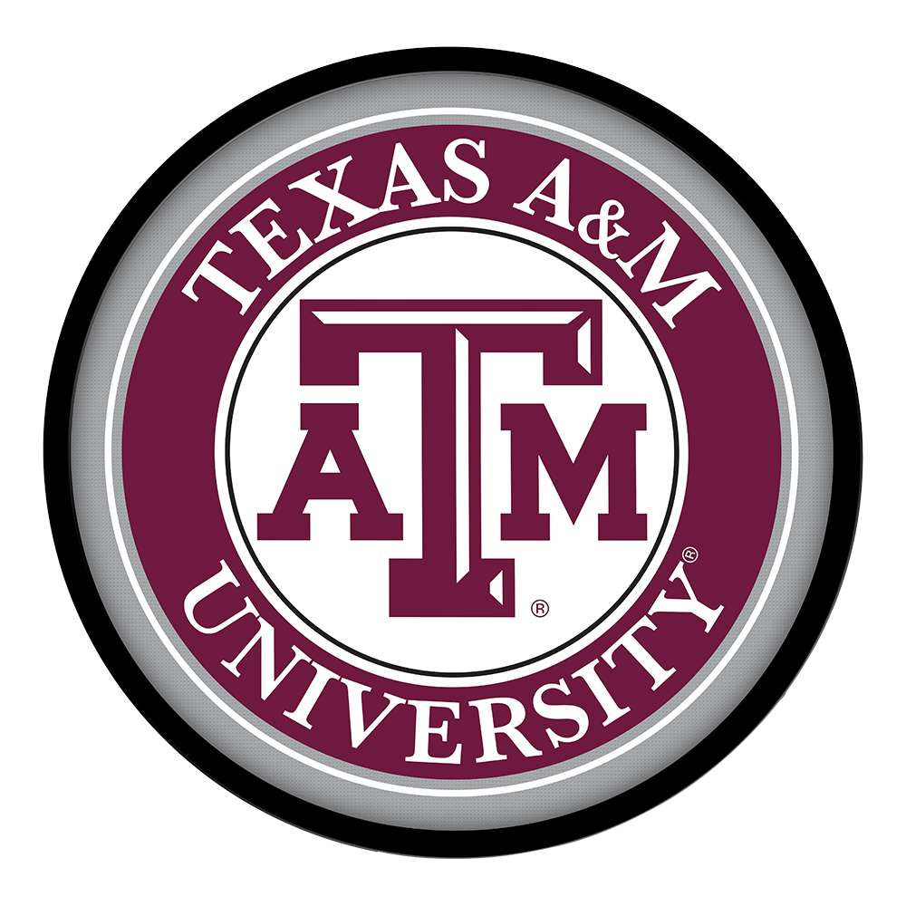 Texas A&M Aggies Modern Disc Wall Sign | The Fan-Brand | NCTXAM-230-01