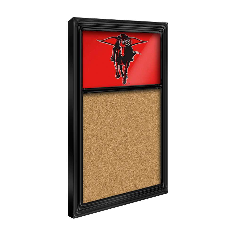 Texas Tech Red Raiders Masked Rider - Cork Noteboard