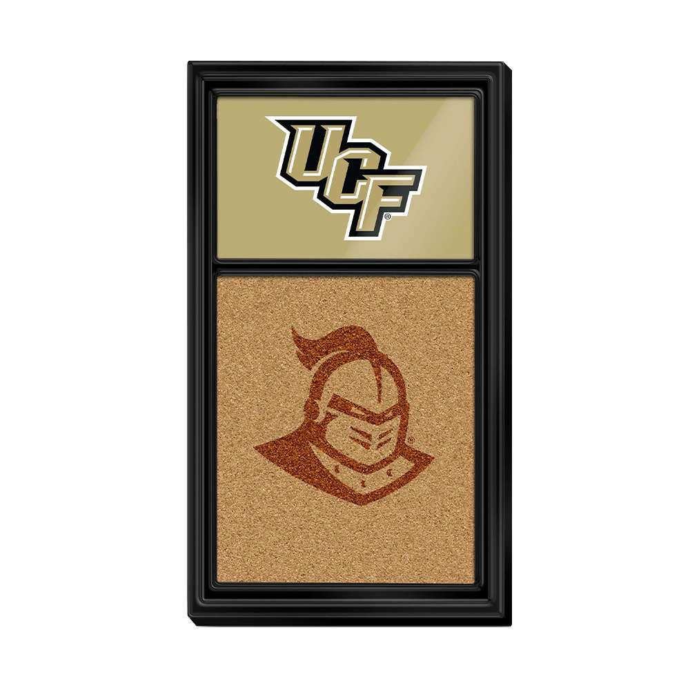 UCF Knights Dual Logo - Cork Note Board | The Fan-Brand | NCUCFL-640-02