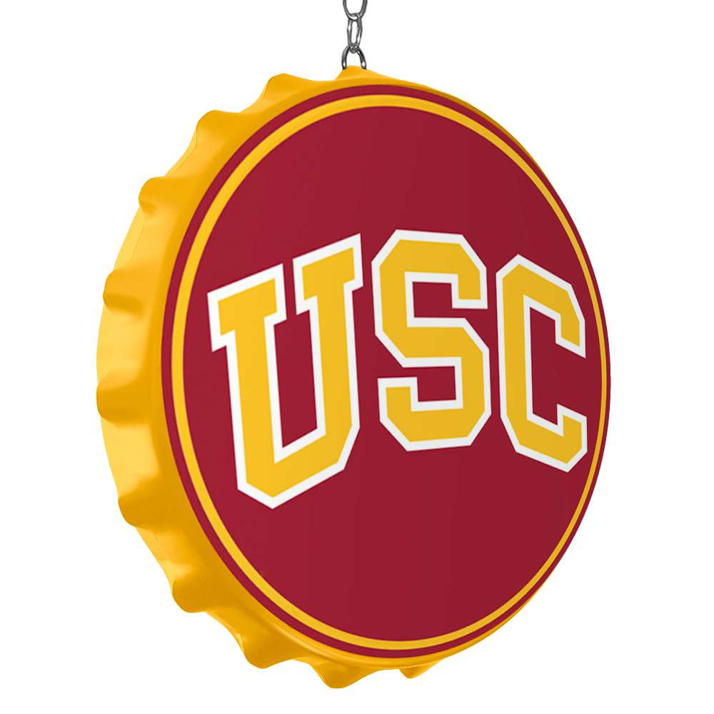 USC Trojans Bottle Cap Dangler