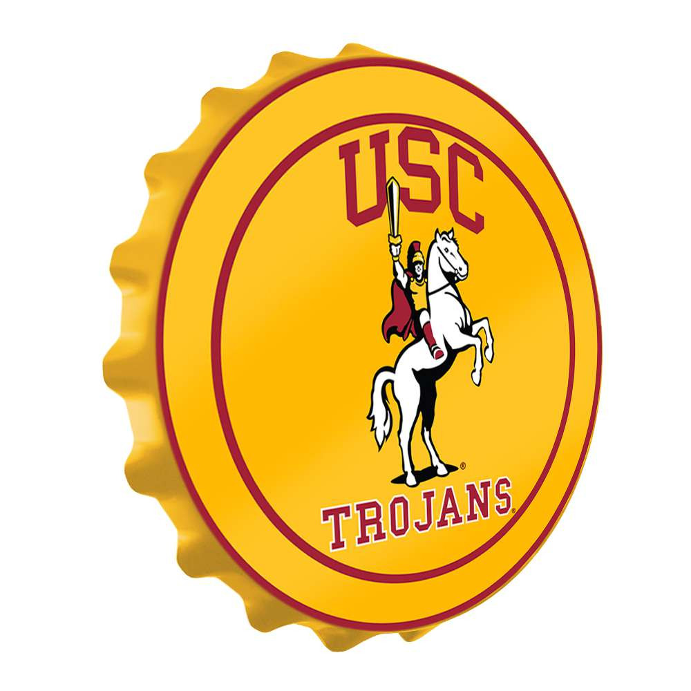 USC Trojans Trojan - Bottle Cap Wall Sign