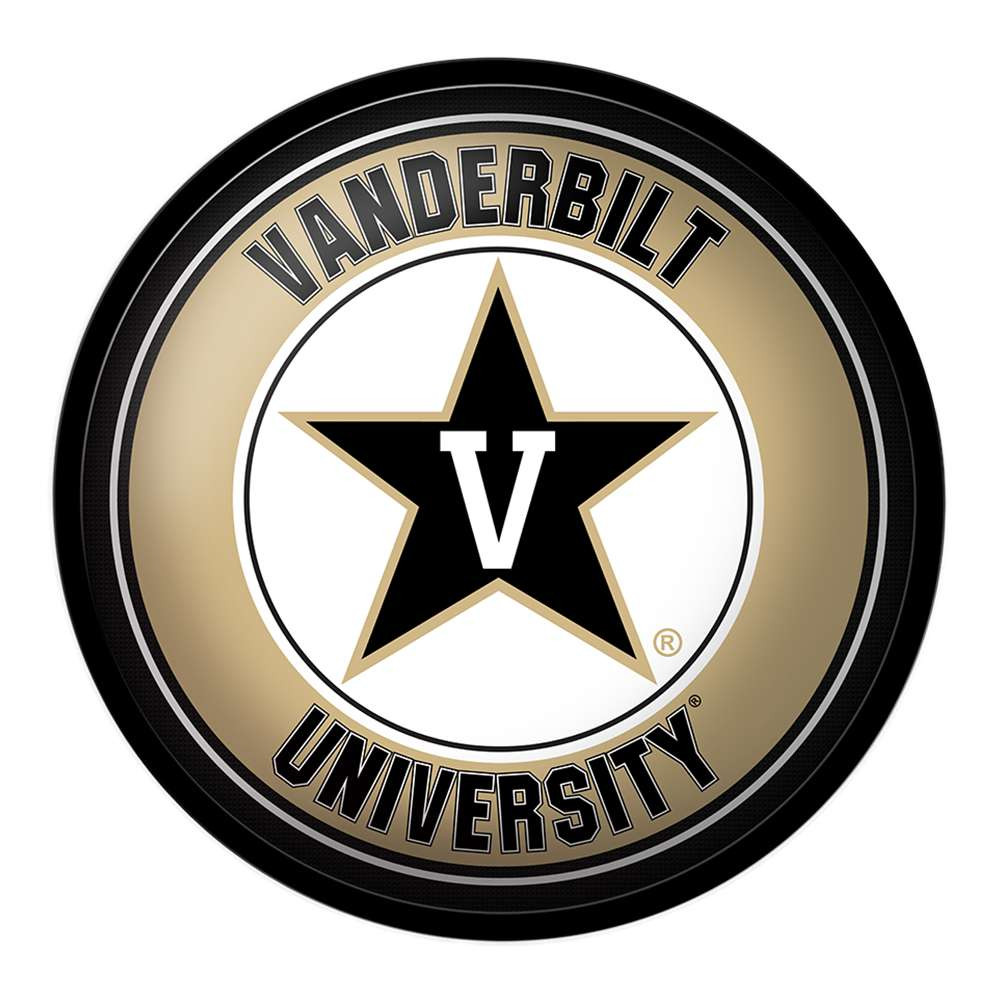 Vanderbilt Commodores Modern Disc Wall Sign | The Fan-Brand | NCVAND-230-01