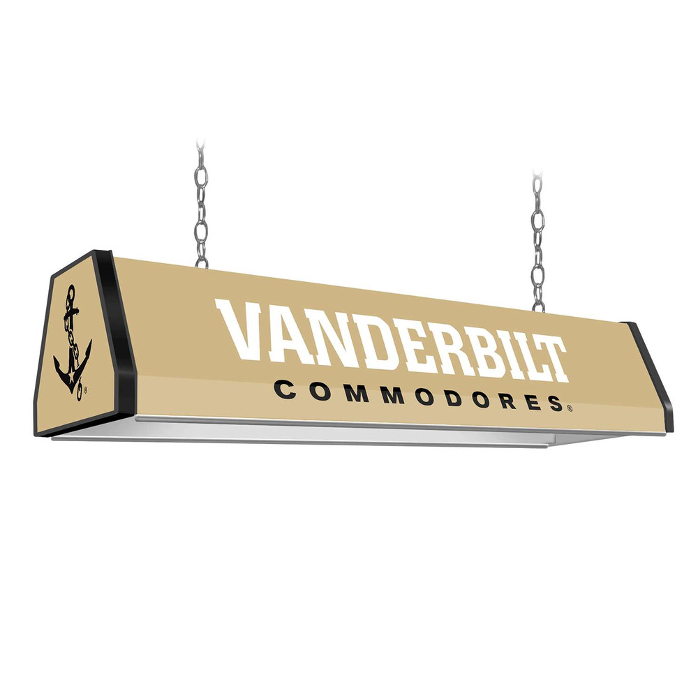 Vanderbilt Commodores Standard Pool Table Light - Gold / Anchor | The Fan-Brand | NCVAND-310-01E