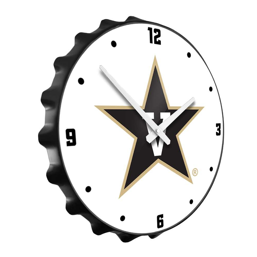 Vanderbilt Commodores Star - Bottle Cap Wall Clock