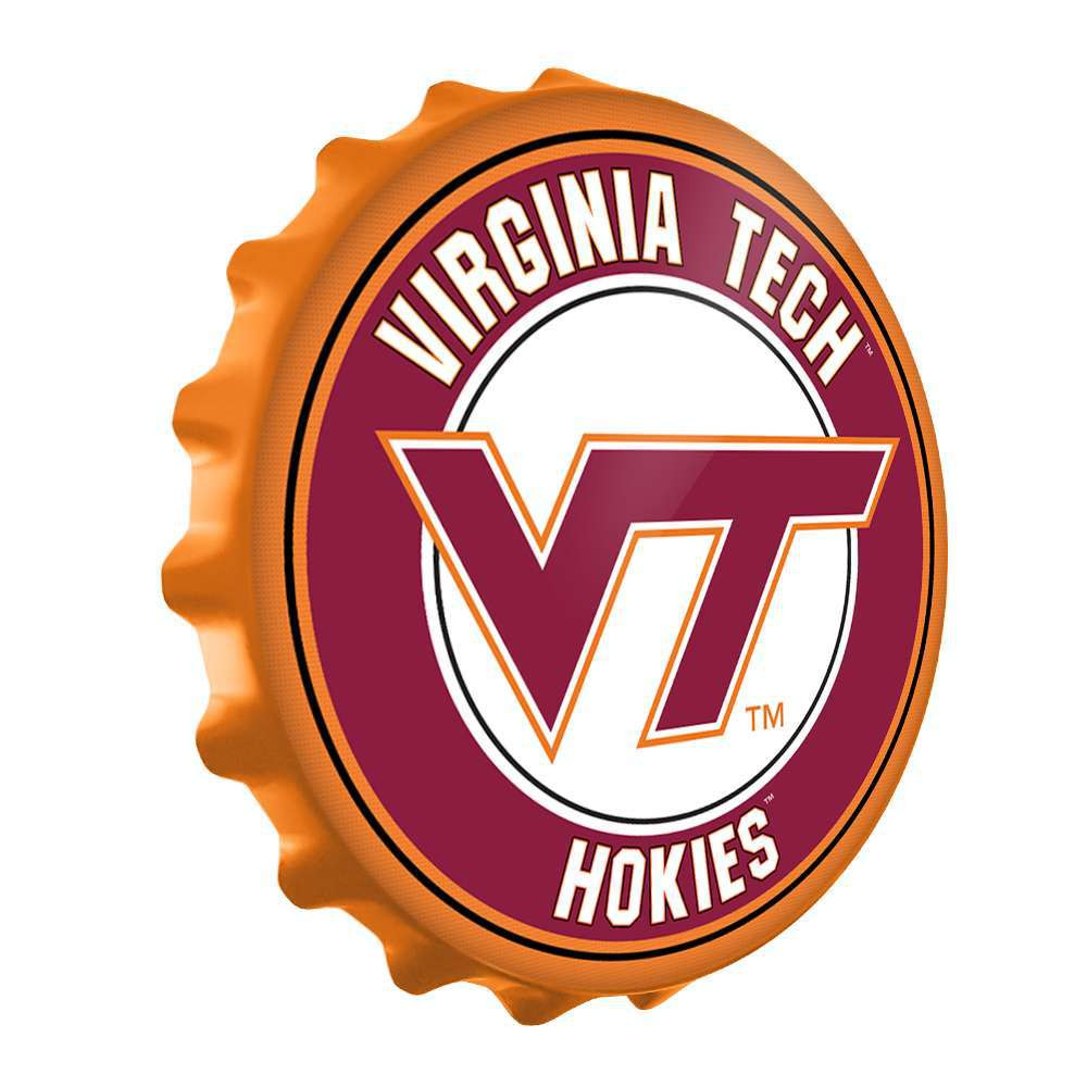 Virginia Tech Hokied Bottle Cap Wall Sign