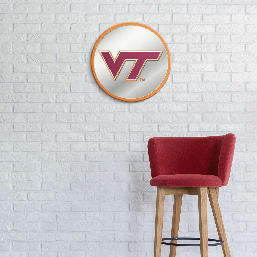 Virginia Tech Hokies Modern Disc Mirrored Wall Sign 2