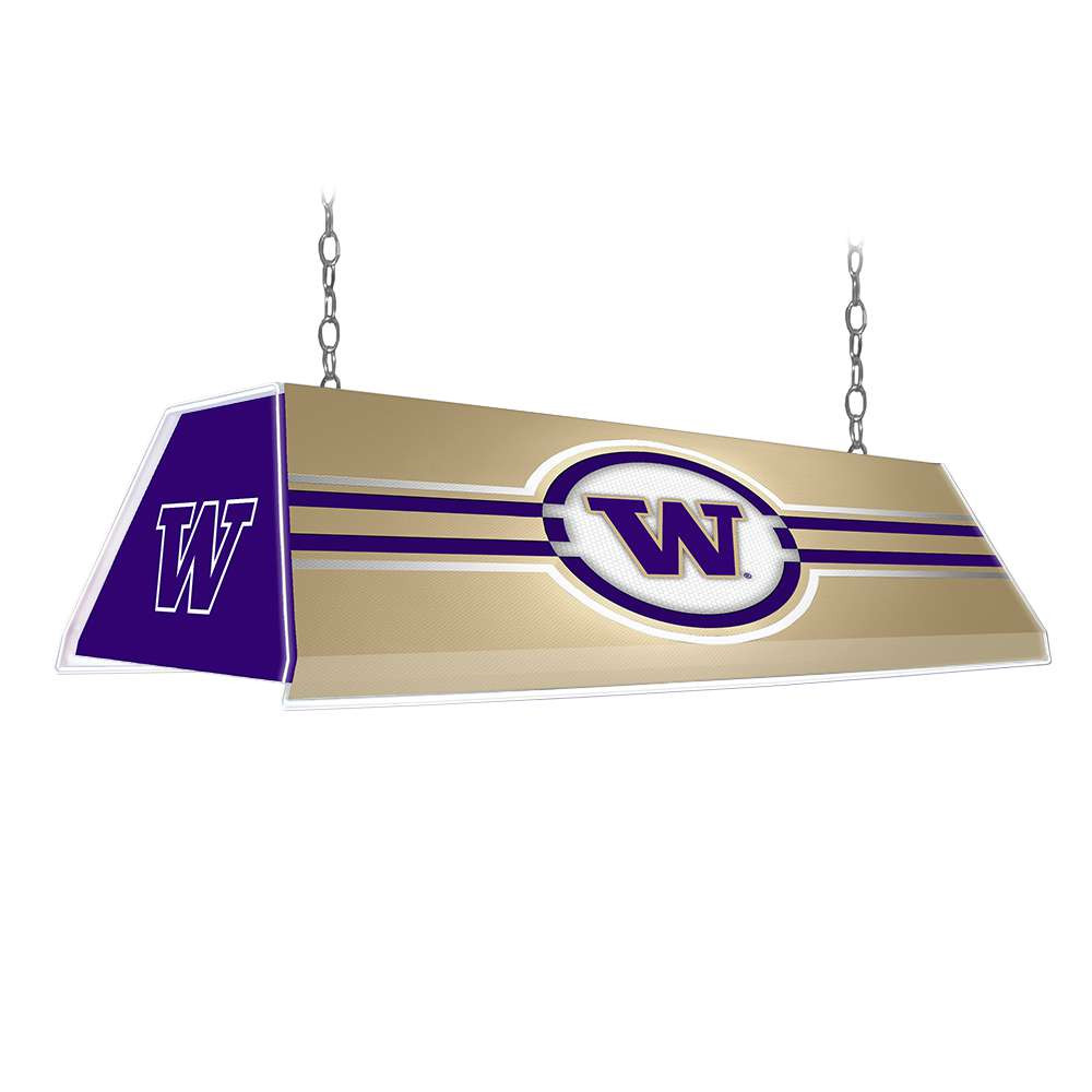 Washington Huskies Edge Glow Pool Table Light - Gold | The Fan-Brand | NCWASH-320-01B