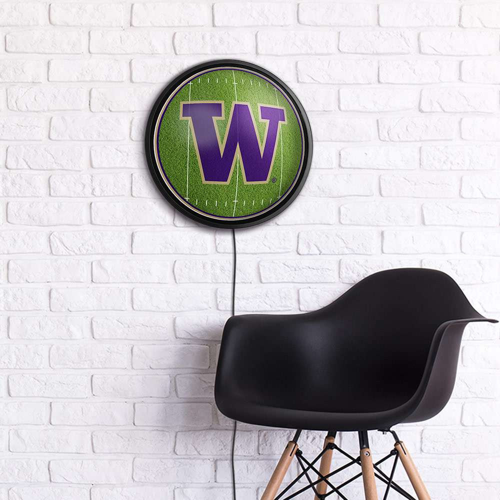 Washington Huskies On the 50 - Slimline Lighted Wall Sign