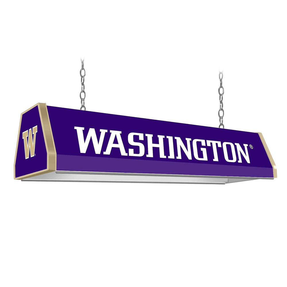 Washington Huskies Standard Pool Table Light - Purple | The Fan-Brand | NCWASH-310-01B