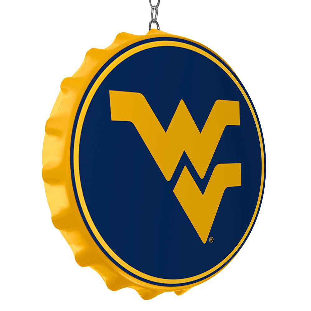 West Virginia Mountaineers Bottle Cap Dangler