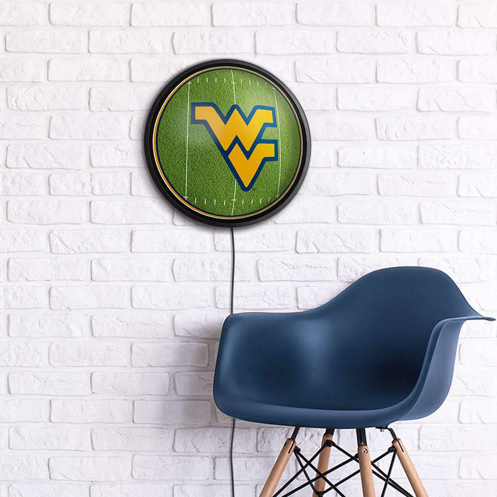 West Virginia Mountaineers On the 50 - Slimline Lighted Wall Sign