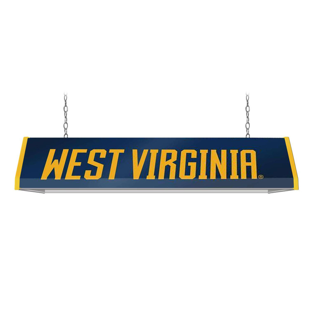 West Virginia Mountaineers Standard Pool Table Light - Navy