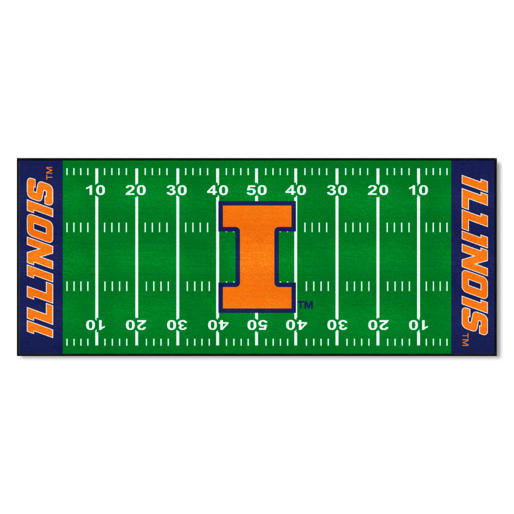 Illinois Fighting Illini Football Field Runner | Fanmats | 7541