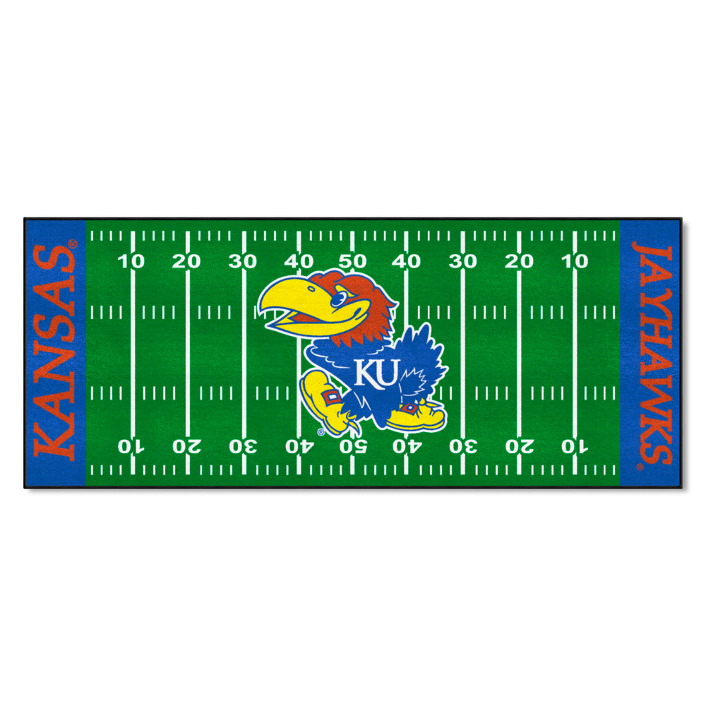 Kansas Jayhawks Football Field Runner | Fanmats | 7544